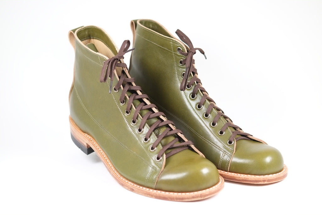 Monkey Olive Green, Horween Essex