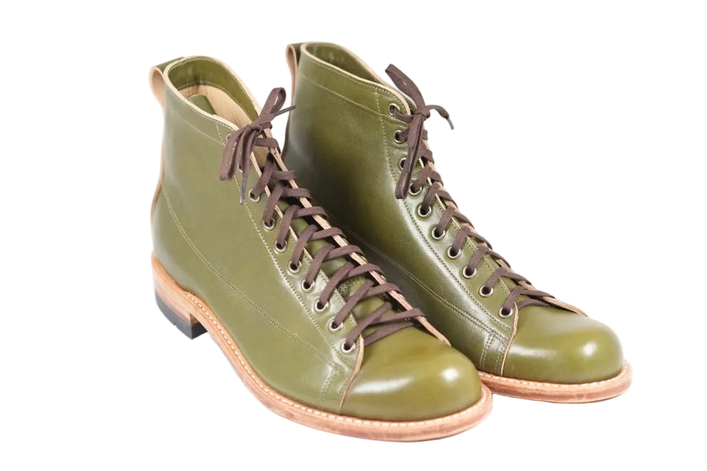 Monkey Olive Green, Horween Essex