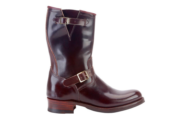 Shell cordovan cowboy boots hotsell