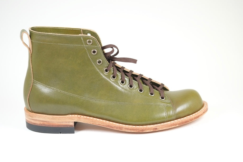 Monkey Olive Green, Horween Essex